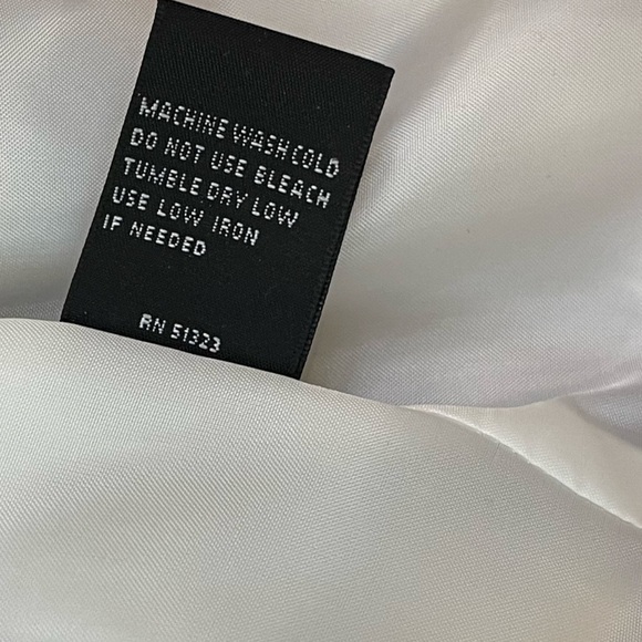 Josephine Black White Yellow Floral Jacket 3/4 Sleeve Size 4 - Picture 9 of 9